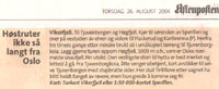 Artikkel fra AFTENPOSTEN 26.8.2004